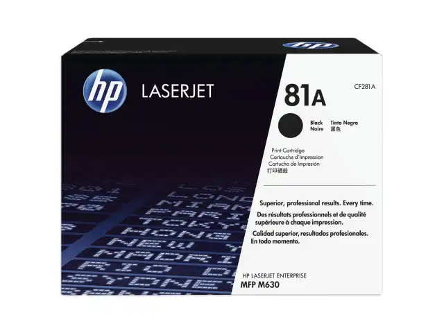 Картридж лазерный HP (CF281A) LaserJet M604n/M604dn/M605/M606/M630, №81A, оригинальный, ресурс 10500 страниц