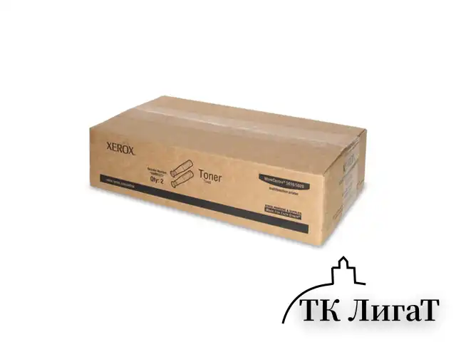 Тонеры XEROX, комплект 2 шт., (106R01277) WorkCentre 5016/5020, оригинальные, ресурс 2х6300 страниц