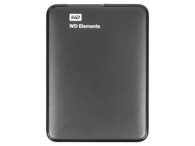 Внешний жесткий диск WD Elements Portable 1TB, 2.5", USB 3.0, черный, WDBUZG0010BBK-WESN