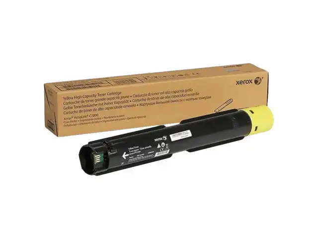 Картридж лазерный XEROX (106R03766) VersaLink C7000, желтый, оригинальный, ресурс 10100 страниц