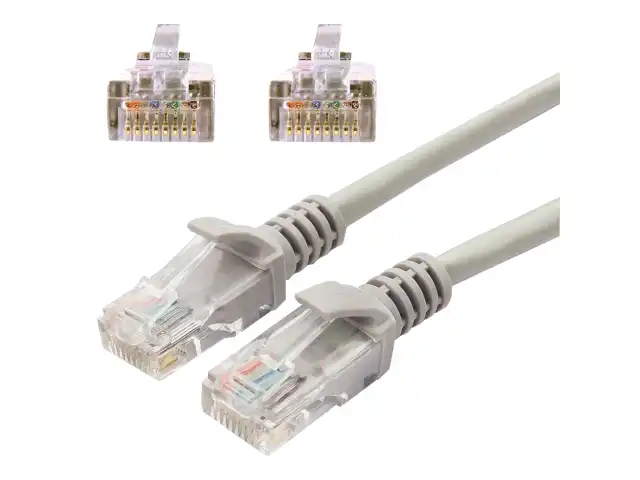 Кабель (патч-корд) UTP 5e категория, RJ-45, 10 м, CABLEXPERT, для подключения по локальной сети LAN, PP12-10M