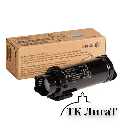Картридж лазерный XEROX (106R03488) Phaser 6510/WC 6515, черный, ресурс 5500 стр., оригинальный