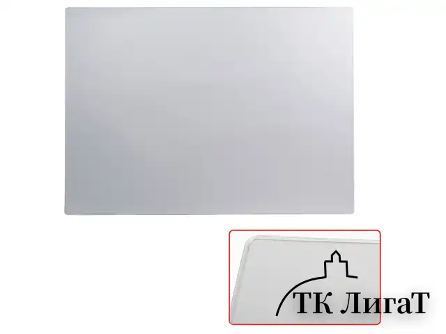 Коврик-подкладка настольный для письма (655х475 мм), прозрачный, матовый, ДПС, 2808