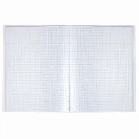 Книга учета 80 л., клетка, твердая, глянцевая, блок офсет, А4 (200х290 мм), STAFF, 130071