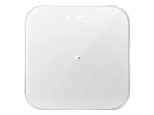 Весы напольные XIAOMI Mi Smart Scale 2, электронные, максимальная нагрузка 150 кг, квадрат, стекло, белый, NUN4056GL