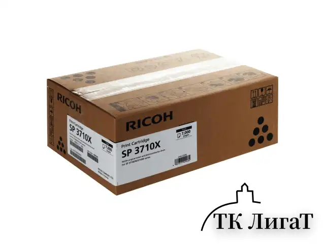 Картридж лазерный RICOH (SP 3710XE) SP 3710DN / 3710SF, оригинальный, ресурс 7000 стр., 408285