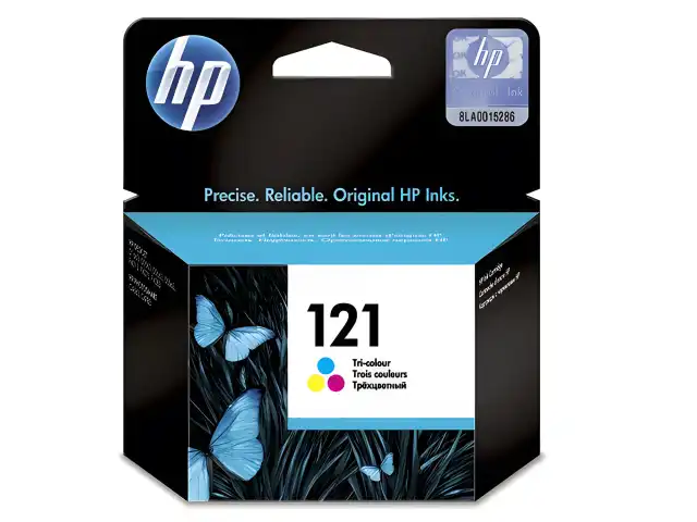 Картридж струйный HP (CC643HE) Deskjet F4275/F4283 №121, цветной, оригинальный, ресурс 165 стр.