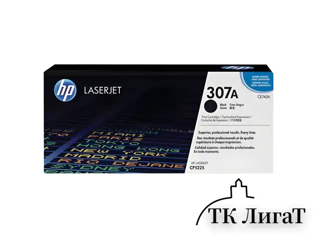 Картридж лазерный HP (CE740A) LaserJet CP5225/5225N, №307A, черный, оригинальный, ресурс 7000 страниц