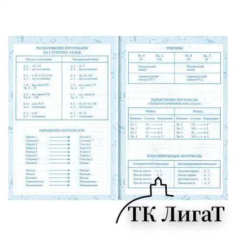Дневник для музыкальной школы 140х210 мм, 48 л., твердый, BRAUBERG, справочный материал, 