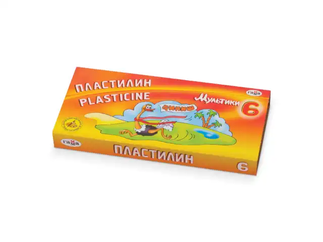 Пластилин классический ГАММА 