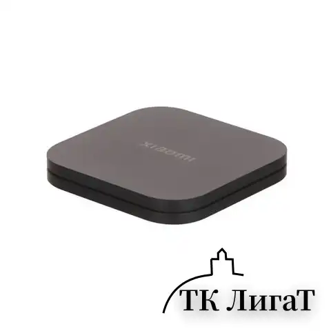 Приставка Смарт-ТВ XIAOMI Mi Box S 2nd Gen, Google TV, 4 ядра, 2 Gb+8 Gb, HDMI, Wi-Fi, пульт ДУ, черный, PFJ4167RU