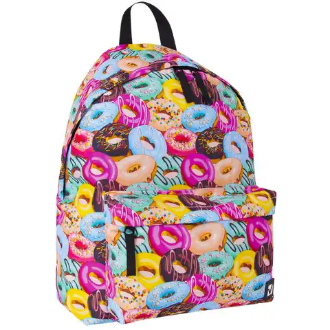 Рюкзак BRAUBERG, универсальный, сити-формат, Donuts, 20 литров, 41х32х14 см, 228862