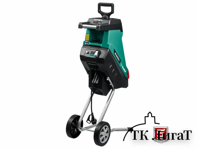 Садовый измельчитель электрический ЗУБР ЗИЭ-40-2300, 2300 Вт, 4200 об/мин, 90 кг/ч, ЗИЭ-40-2300
