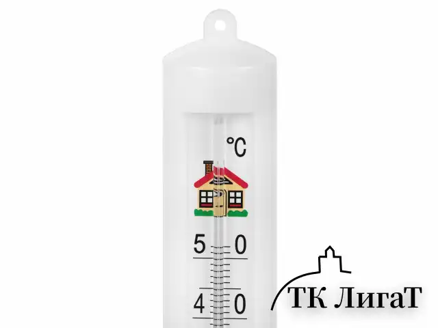 Термометр комнатный, "ДОМИК", диапазон измерения: от 0 до +50 °C, ПТЗ, ТСК-7