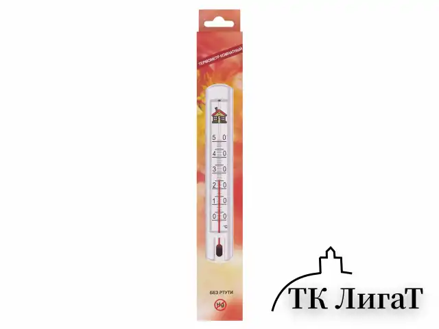 Термометр комнатный, "ДОМИК", диапазон измерения: от 0 до +50 °C, ПТЗ, ТСК-7