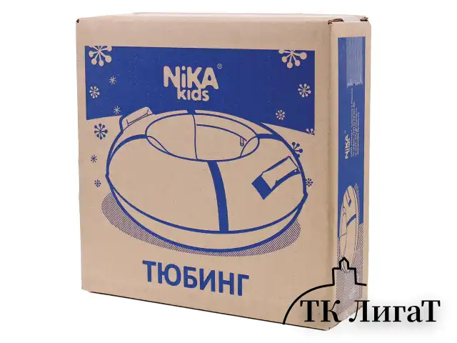 Тюбинг-ватрушка, 85 см, красный/желтый, верх ПВХ, Nk, ТБ1К-85/КЖ2