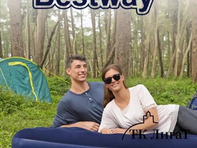 Надувной матрас 99х188х22 см, до 150 кг, BESTWAY, 67001
