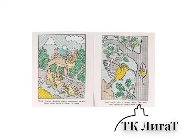 Раскраска водная "Для самых маленьких", АССОРТИ, 200х250 мм, 8 стр., лицензия, УМКА