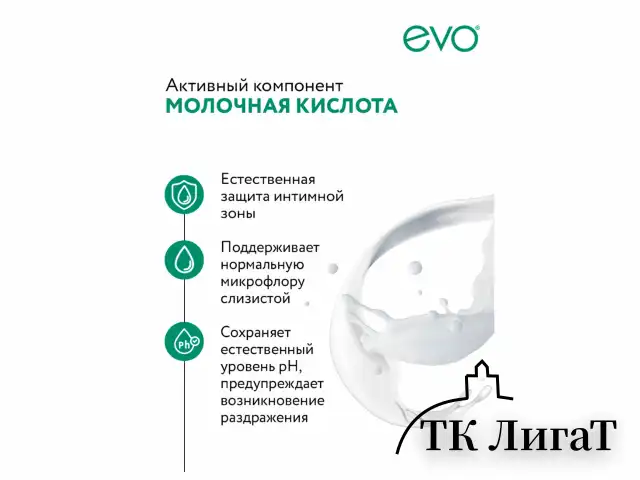 Мыло-крем жидкое для интимной гигиены гипоаллергенное для чувствительной кожи 200 мл, EVO Intimate, 1437