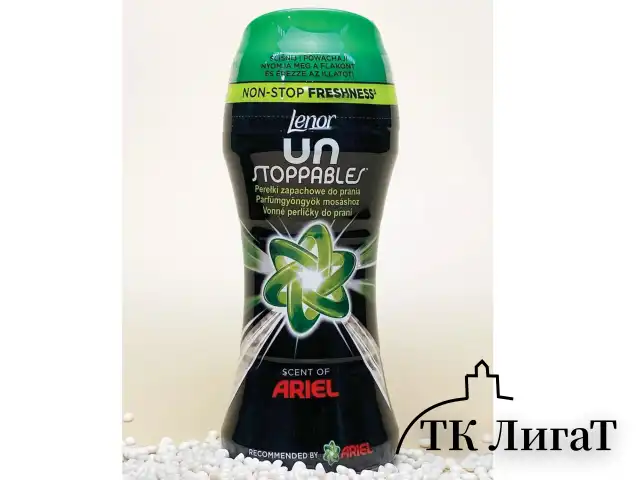 Кондиционер для белья в гранулах 210 г, LENOR UN STOPPABLES "Scent of ArieI", цветочный аромат