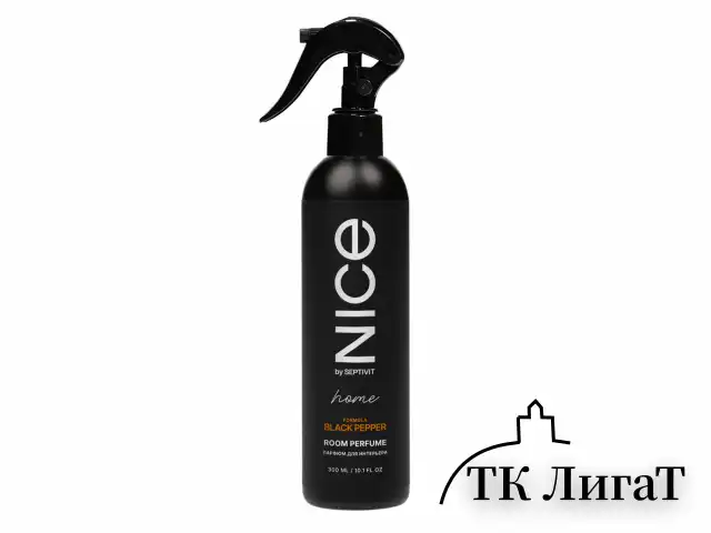 Освежитель воздуха, парфюм для дома и офиса 300 мл, NICE by SEPTIVIT "Black Pepper", 402
