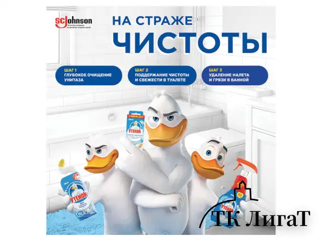 Средство для чистки сантехники 520 мл, ТУАЛЕТНЫЙ УТЕНОК "Экспресс-уборка", распылитель, 865016
