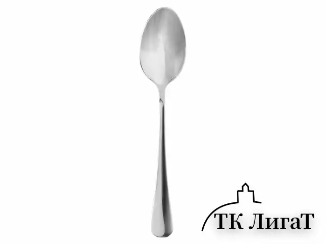 Ложки столовые STANDARD КОМПЛЕКТ 6 шт., полированная нержавеющая сталь, серебристые, ПАКЕТ, DASWERK, 881143, 609077