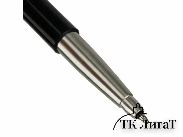 Ручка-роллер PARKER "Vector Black", корпус черный лак, детали из нержавеющей стали, синяя, S0319630