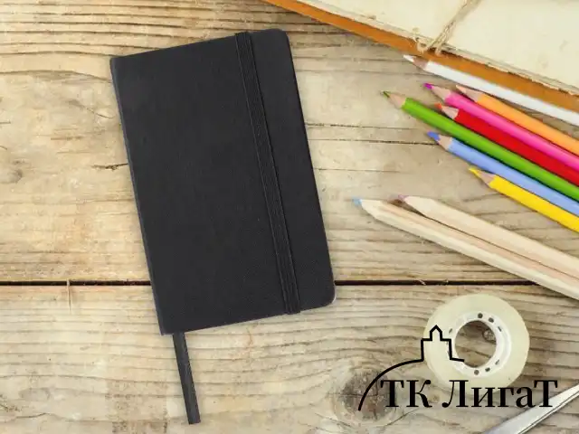 Скетчбук, белая бумага 140 г/м2 90х140 мм, 80 л., КОЖЗАМ, резинка, BRAUBERG ART CLASSIC, черный, 113180