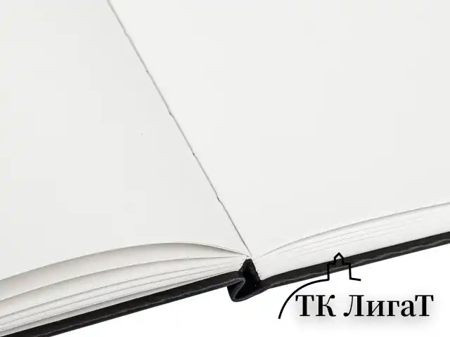 Скетчбук, белая бумага 140 г/м2 90х140 мм, 80 л., КОЖЗАМ, резинка, BRAUBERG ART CLASSIC, черный, 113180