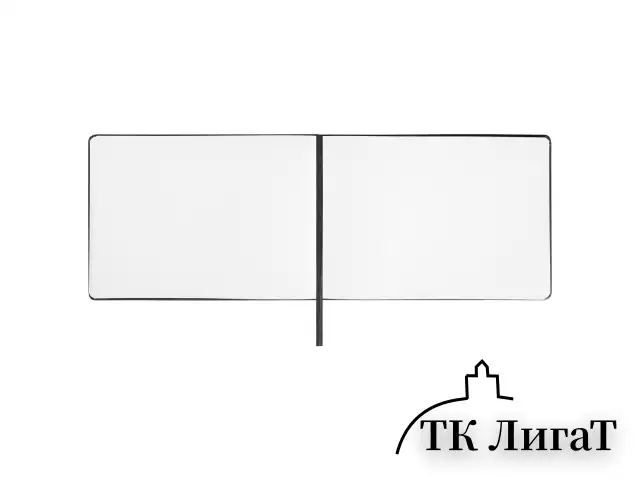 Скетчбук, белая бумага 140 г/м2 210х148 мм, 80 л., КОЖЗАМ, резинка, BRAUBERG ART CLASSIC, черный, 113182