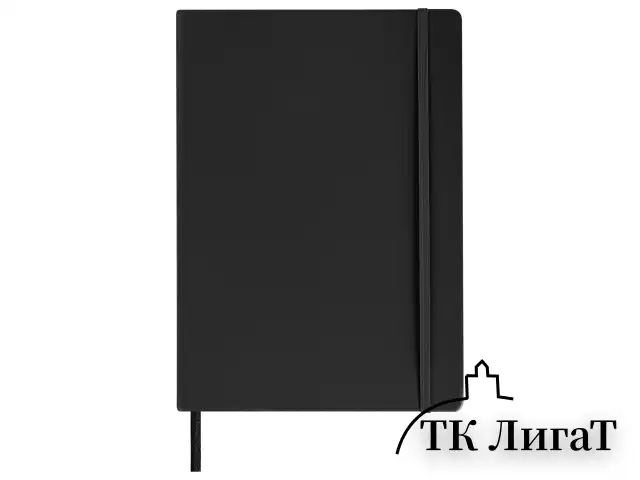 Скетчбук, белая бумага 140 г/м2 210х297 мм, 80 л., КОЖЗАМ, резинка, BRAUBERG ART CLASSIC, черный, 113184