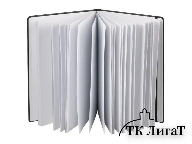 Скетчбук, белая бумага 140 г/м2 210х297 мм, 80 л., КОЖЗАМ, резинка, BRAUBERG ART CLASSIC, черный, 113184