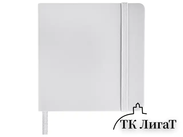 Скетчбук, слоновая кость 140 г/м2 120х120 мм, 80 л., КОЖЗАМ, резинка, BRAUBERG ART CLASSIC, белый, 113189