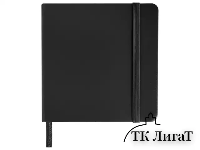Скетчбук, слоновая кость 140 г/м2 120х120 мм, 80 л., КОЖЗАМ, резинка, BRAUBERG ART CLASSIC, черный, 113191