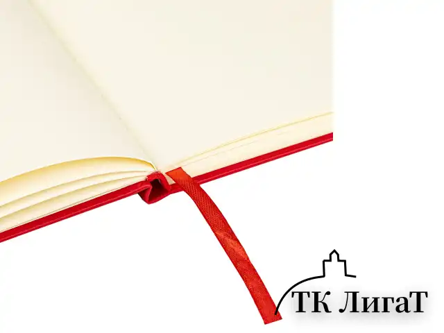 Скетчбук, слоновая кость 140 г/м2 210х148 мм, 80 л., КОЖЗАМ, резинка, BRAUBERG ART CLASSIC, красный, 113197