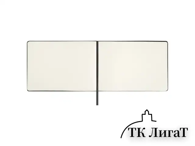 Скетчбук, слоновая кость 140 г/м2 210х148 мм, 80 л., КОЖЗАМ, резинка, BRAUBERG ART CLASSIC, черный, 113198