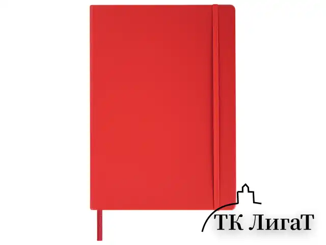 Скетчбук, слоновая кость 140 г/м2 210х297 мм, 80 л., КОЖЗАМ, резинка, BRAUBERG ART CLASSIC, красный, 113199