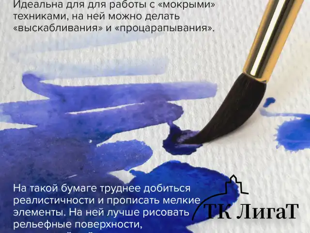 Папка для акварели/планшет, 300 г/м2, 270х390 мм, склейка, крупное зерно, 20 л., BRAUBERG ART PREMIERE, 113250