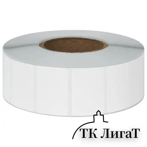 Этикетка ТермоТоп (30х20 мм), 2000 этикеток в ролике, прозрачная подложка, светостойкость до 12 месяцев, 114494, 54228