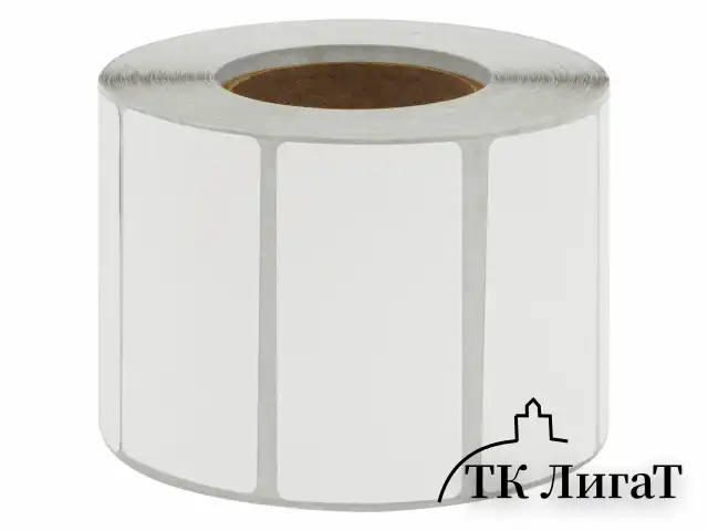 Этикетка ТермоТоп (58х30 мм), 900 этикеток в ролике, прозрачная подложка, светостойкость до 12 месяцев, 114497, 54232