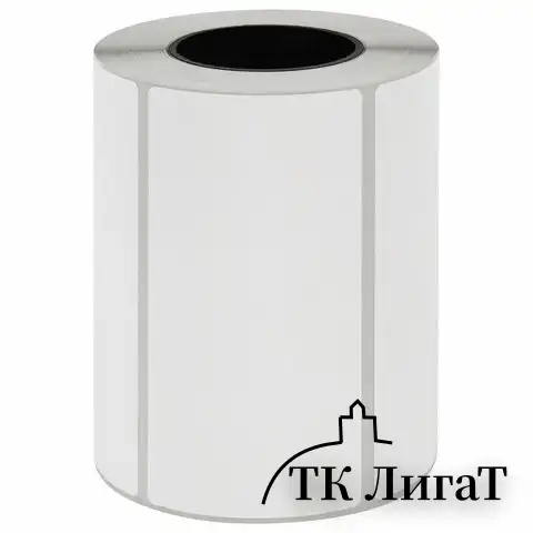 Этикетка ТермоЭко (100х50 мм), 500 этикеток в ролике, прозрачная подложка, светостойкость до 2 месяцев, 114508, 54166