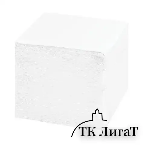 Салфетки бумажные 400 шт., 24х24 см, "Big Pack", белые, 100% целлюлоза, LAIMA, 114724