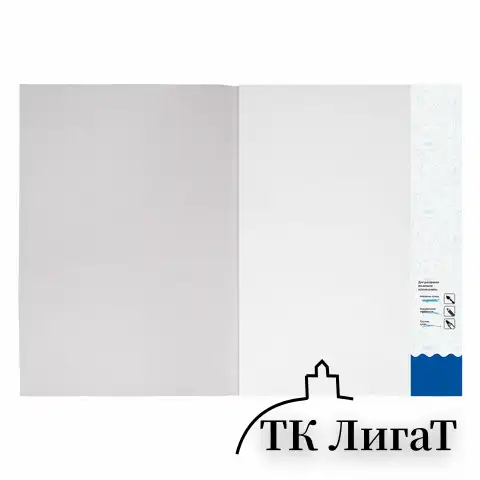 Бумага для акварели БОЛЬШАЯ А3, 20 л., 200 г/м2, 297х420 мм, BRAUBERG, "Долина", 122908
