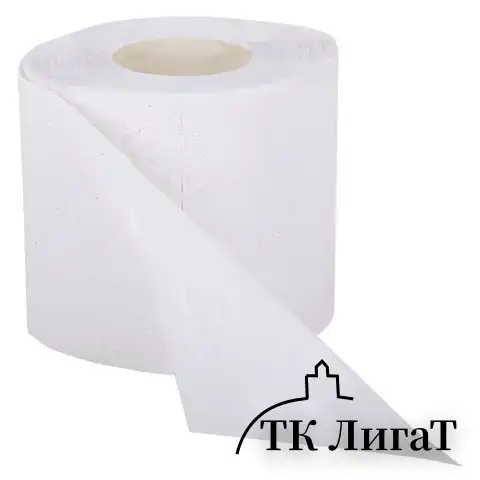 Бумага туалетная бытовая, спайка 4 шт., 2-х слойная (4х17,5 м), VEIRO Classic (Вейро), белая, 5с24
