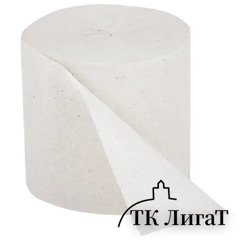 Бумага туалетная бытовая, 43 м, Добрый Моток, без втулки (эконом), М-4