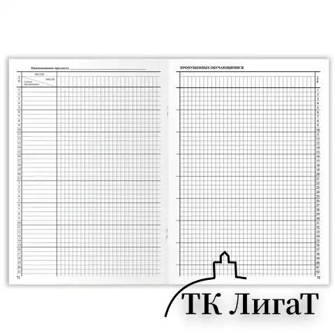 Классный журнал BRAUBERG 1-4 кл., А4, 200х290 мм, твердая ламинированная обложка, офсет, 125140