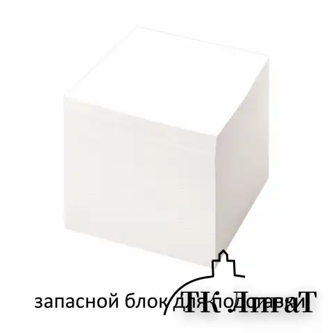 Блок для записей STAFF непроклеенный, куб 9х9х9 см, белый, белизна 90-92%, 126366