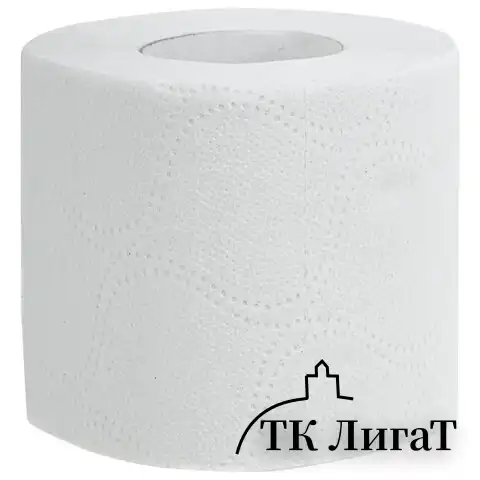 Бумага туалетная бытовая, спайка 24 шт., 2-х слойная (24х17,5 м), VEIRO Classic, белая, 5с224