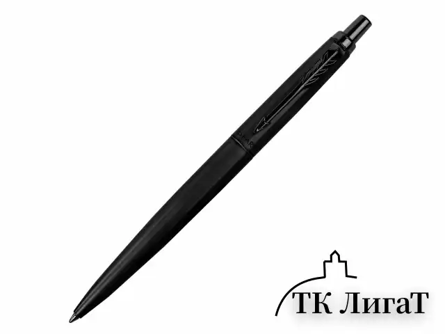 Ручка шариковая PARKER "Jotter XL Monochrome Black BT", корпус черный, нержавеющая сталь, синяя, 2122753